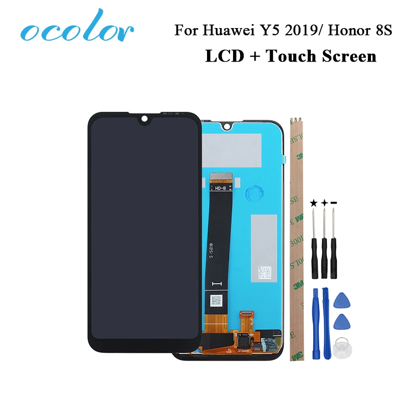 ЖК-дисплей и сенсорный экран ocolor для Huawei Y5 2019 дигитайзер в сборе Замена +