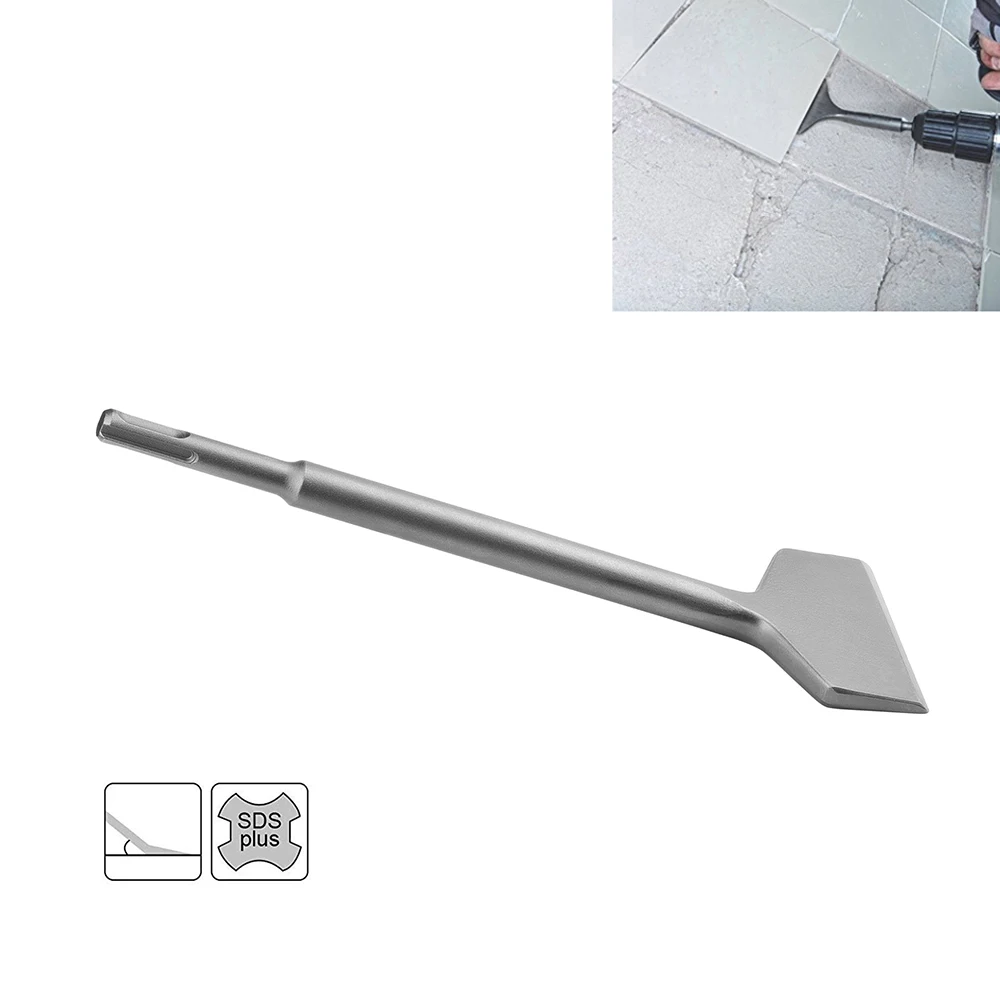 

SDS-plus 3-In Wide Cranked Angled Bent Electric Chisel Scraper Bits (3" X 10")