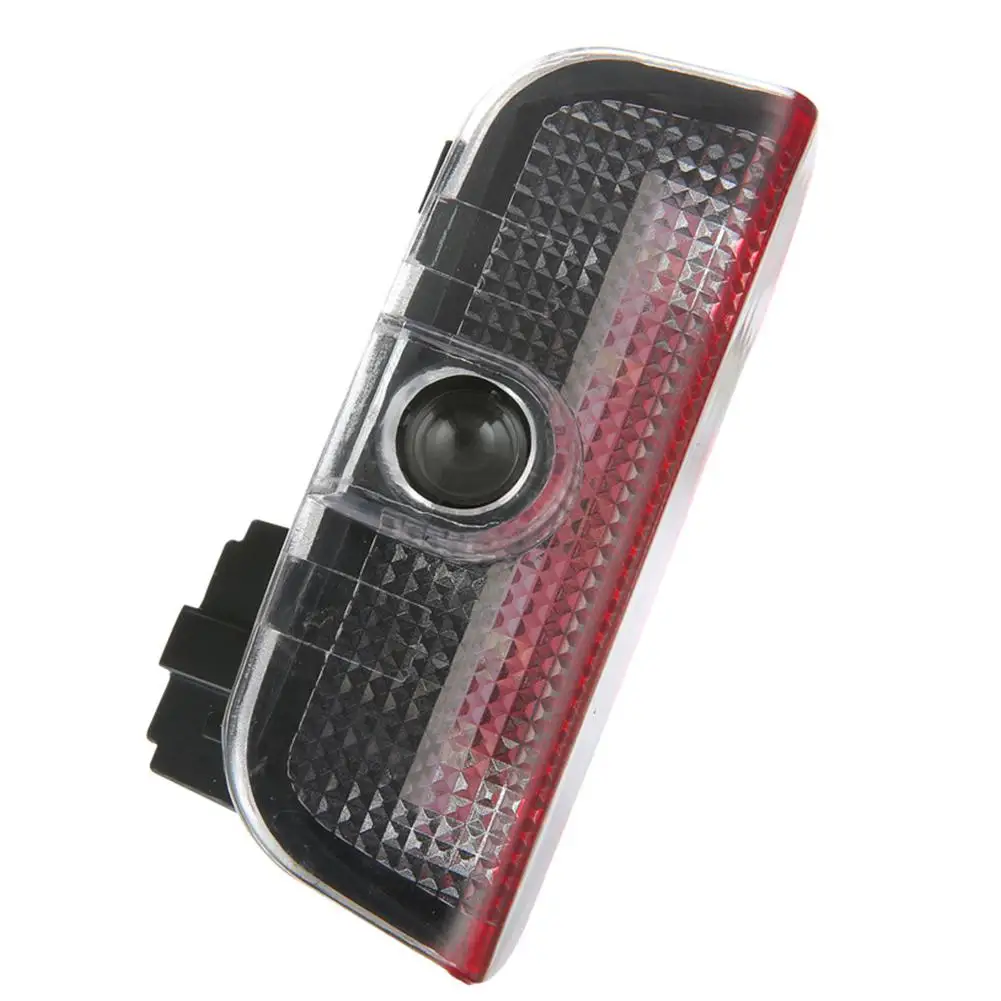 Dragonpad 2pcs Car Badge Light LED Car Door Light for VW Passat CcMagotan Shadow Light Welcome Light