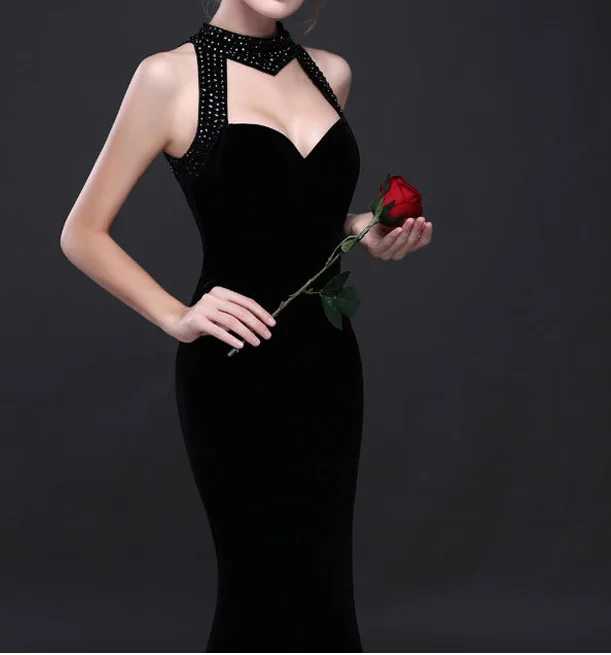 Модные сексуальные облегающие платья Vestido винтажная Вечеринка длинное платье летнее женское Золотой Алмазный бархатное платье без рукавов
