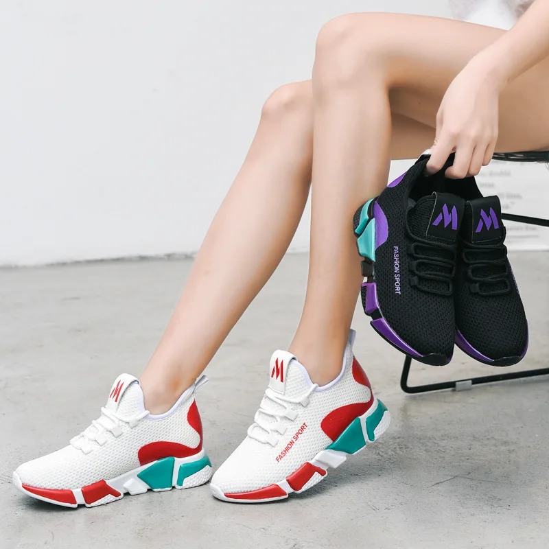 

Athletic Shoes Women's 2019 New Style Spring And Autumn Elevator Korean-style Versatile Spring Dad Shoes Casual Shoe Fashion Sho