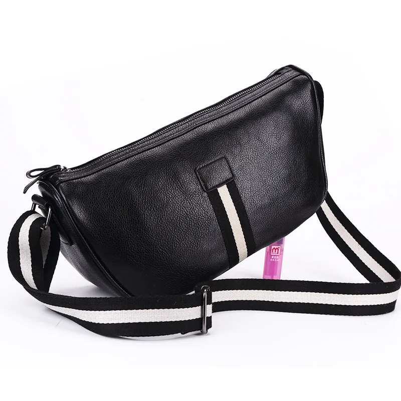 

New Korean single-shoulder men's diagonal small-span casual fashion men's bag.