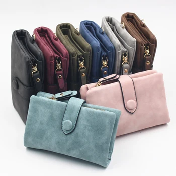 

Women Wallets Long Style Multi-functional wallet Purse Fresh PU
