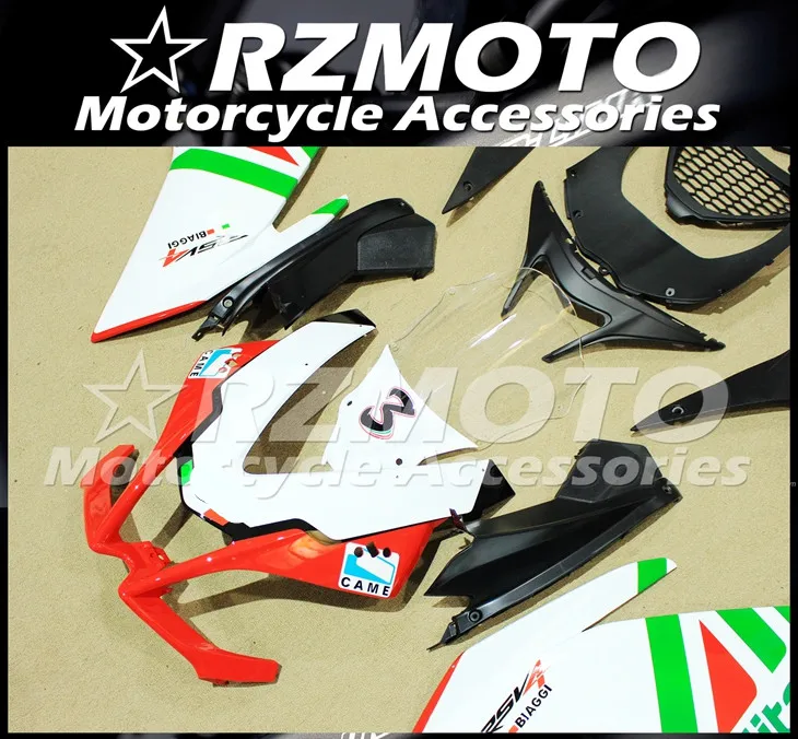 ABS мотоцикл обтекатель комплект для APRILIA RSV4 1000 2010- год кузов литьевая форма Магазин № 1915