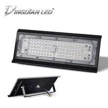 Ультра-тонкий светодиодный прожектор светильник 50 Вт 100 AC220V IP66 напольный светильник Точечный светильник Водонепроницаемый светодиодный уличный фонарь ландшафтный светильник ы