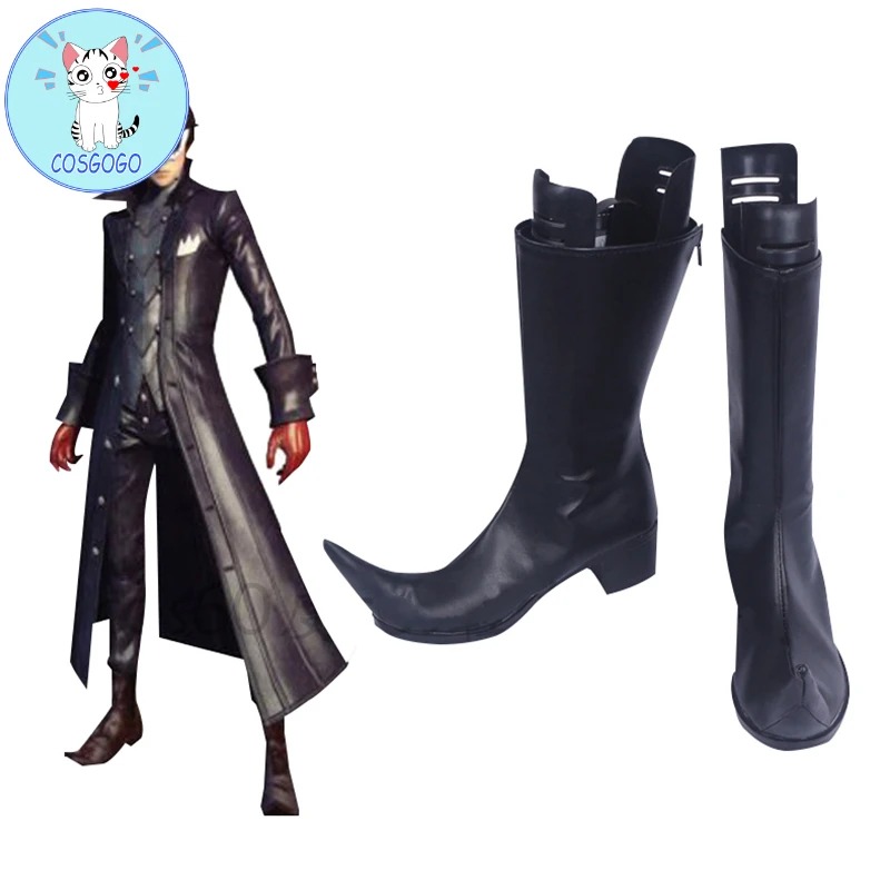 

Japanese Anime Persona 5 Kurusu Akira Joker Cosplay Boot Shoes
