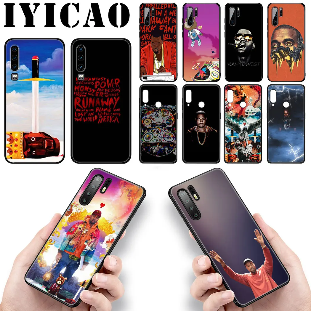 Kanye West Rapper Hot mbdtf Мягкий силиконовый чехол для Huawei P Smart Z Plus P30 P20 P10 P9 Lite Pro TPU |