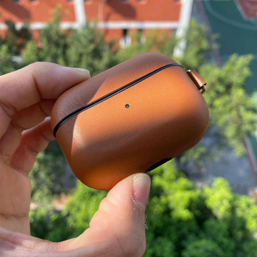 E7541-Genuine Leather Case for Airpods Pro-16