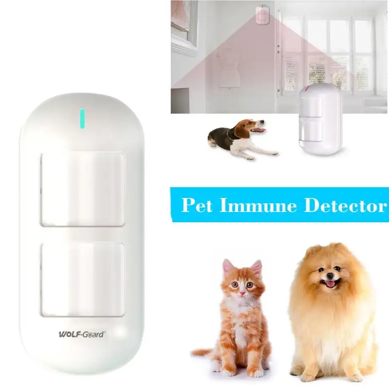 

433MHz Wireless PIR Motion Detect Sensor Smart Infrared detector for Home Security WIFI GSM 3G GPRS Alarm system