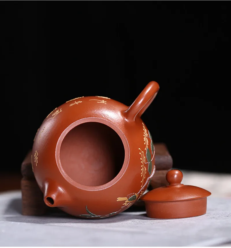 Керамический Чайник Китайский Исин Zisha глина чайный горшок Gongfu Чайный набор ситечко для заварочного чайника 150 мл Новое поступление высокое качество с подарочной коробкой