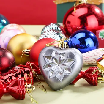 

christmas ball hanging ball store christmas tree hanging ceiling decorative ball electroplated color ball plastic ball