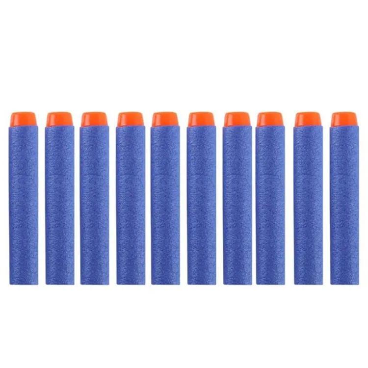 100 шт для пуль Nerf, мягкая полая головка 7,2 см, запасная игрушка дартс, пули для пуль серии Nerf, бластеры, рождественский подарок для детей