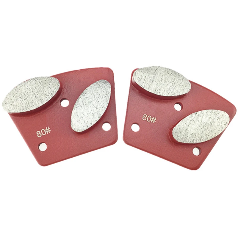 

GT58 New Design Oval Segments Universal Concrete Grinding Shoe High Grinding Performance Diamond Polishing Disc 12PCS