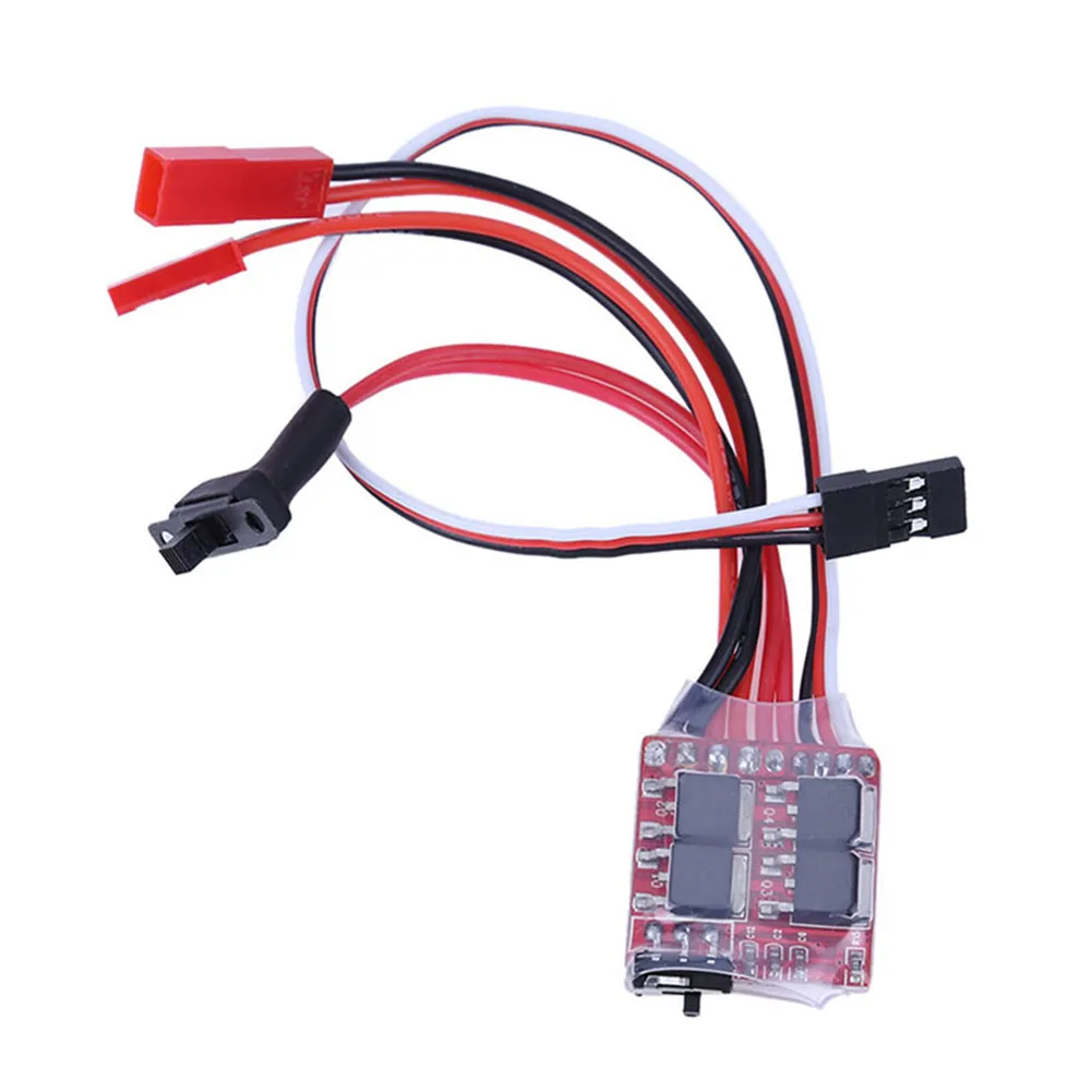 

2KHz 20A ESC Auto Brush Motor Speed Controller with Brake for RC Car Boat Trucks LB88