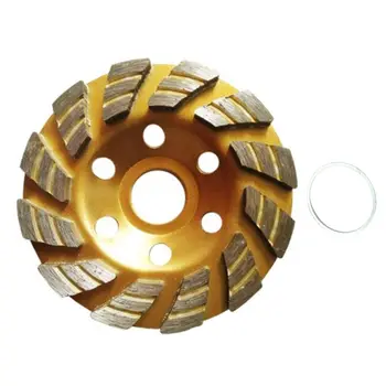 

100mm Diamond Segment Grinding Sheet Wheel Concrete Marble Granite Cutting Disc 37MD