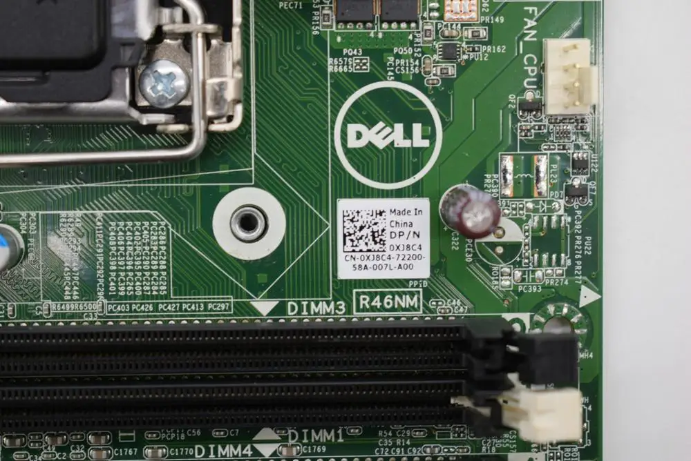 Для Dell XPS 8900 N170 DP/N: 0XJ8C4/XJ8C4 M-ATX LGA1151 DDR4 оригинальная подержанная материнская плата
