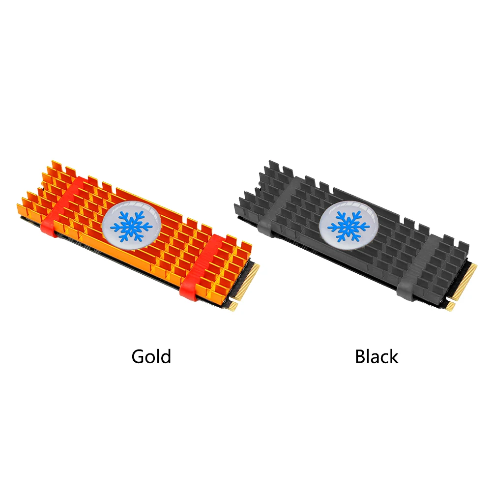 Компьютерная Мини проводящая обновленная Тепловая прокладка SSD эффективная замена M.2 2280 алюминиевый сплав прочные тепловые аксессуары для раковины