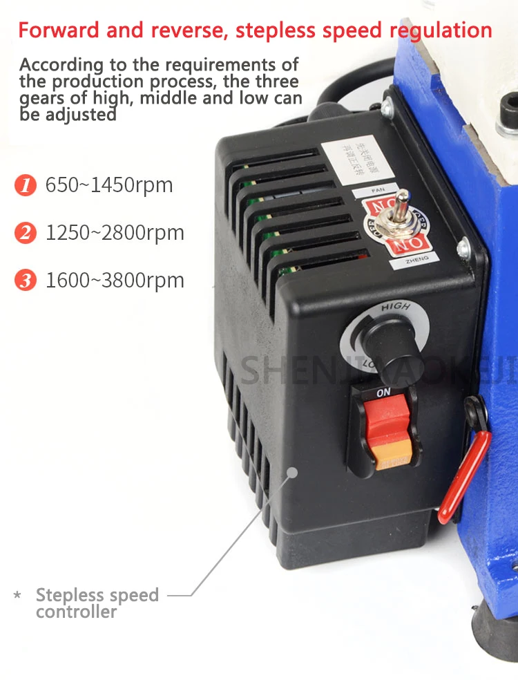 220V Multifunctional Miniature Woodworking Lathe Bead Machine Small Bracelet Rot