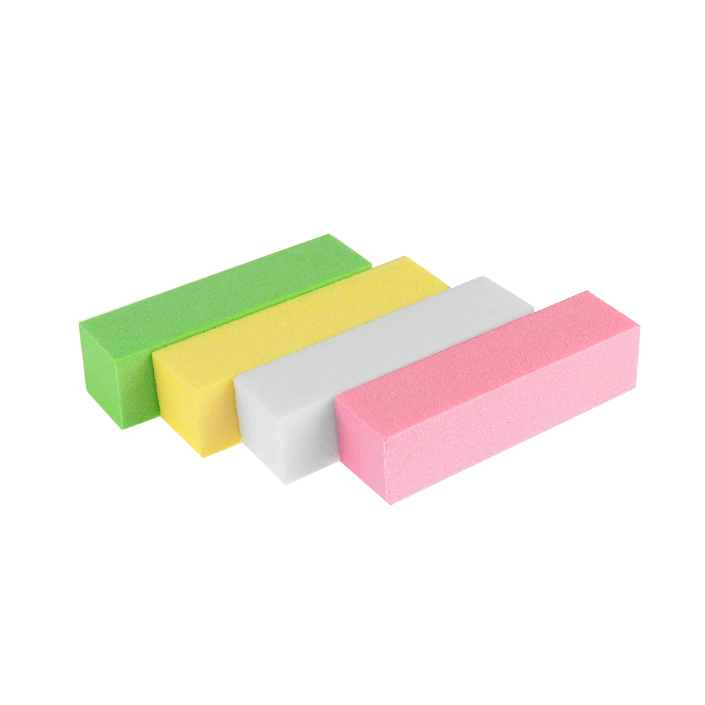 Hot 5/10 PCS Professional Manicure Care Nail Art Tips Buffer Buffing Sand Sanding Files Block Beauty Tools Nail Art Accessories