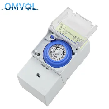 

1PC Analog Mechanical 24 Hour Time Switch Timer 110-230V 45-60Hz