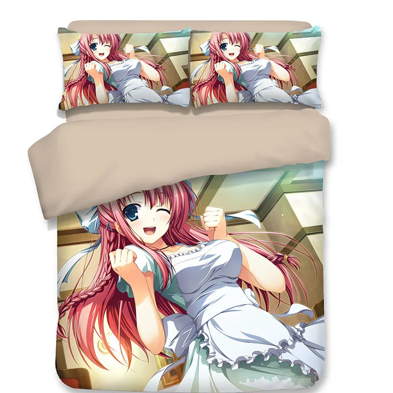 3D Anime Sailor Moon bedding set Duvet Covers Pillowcases Cartoon Sailor Moon comforter bedding sets bedclothes bed linen - Цвет: 12