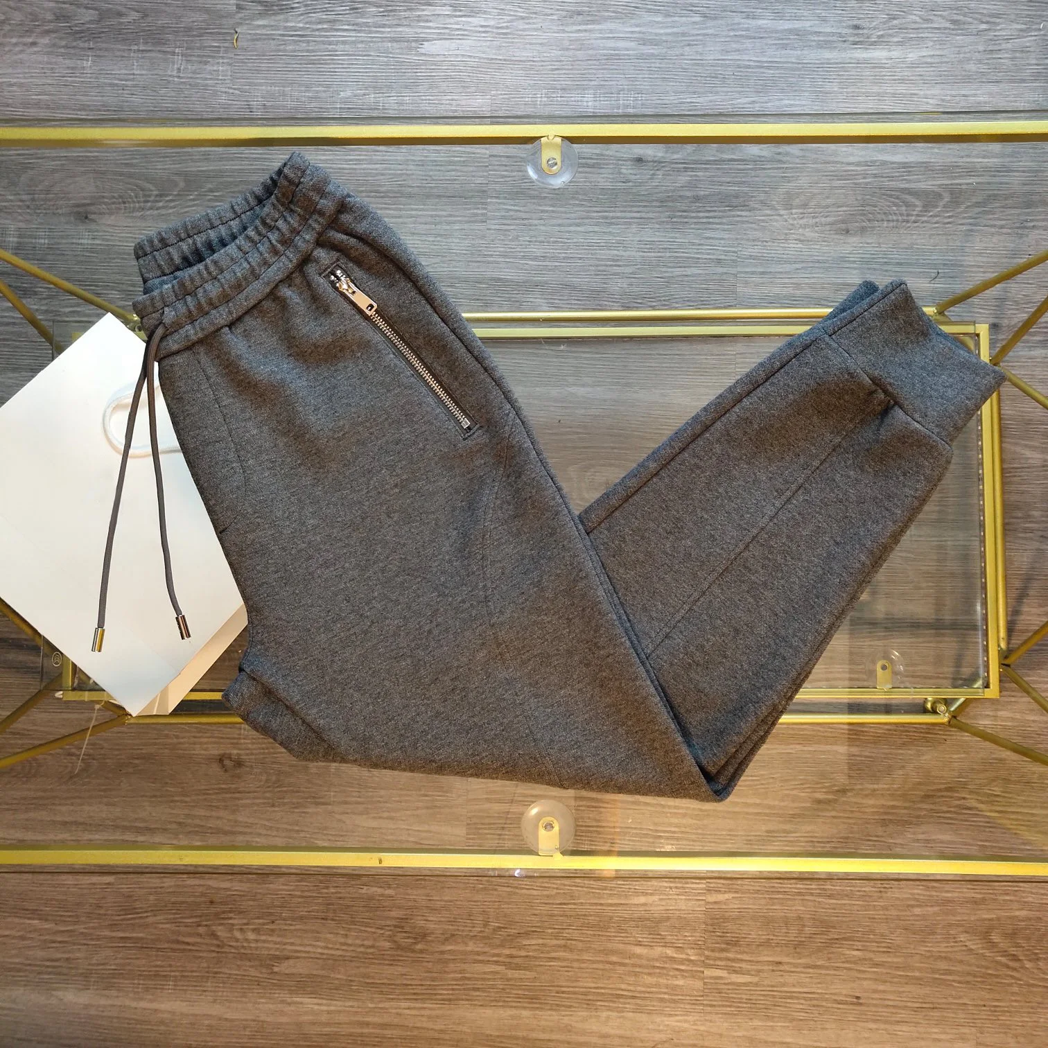 PROD 1005001953531681 2021 Autumn Men's Trousers Pure Cotton Casual
Sports Style Jogging Pants Couple Models High Quality