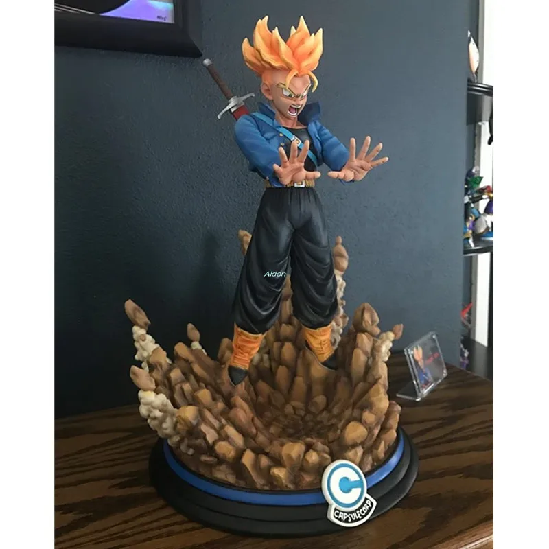 1" Dragon Ball Z статуя Супер Saiyan бюст Torankusu полноразмерный портрет GK экшн Коллекционная модель игрушечная коробка 30 см Z2584
