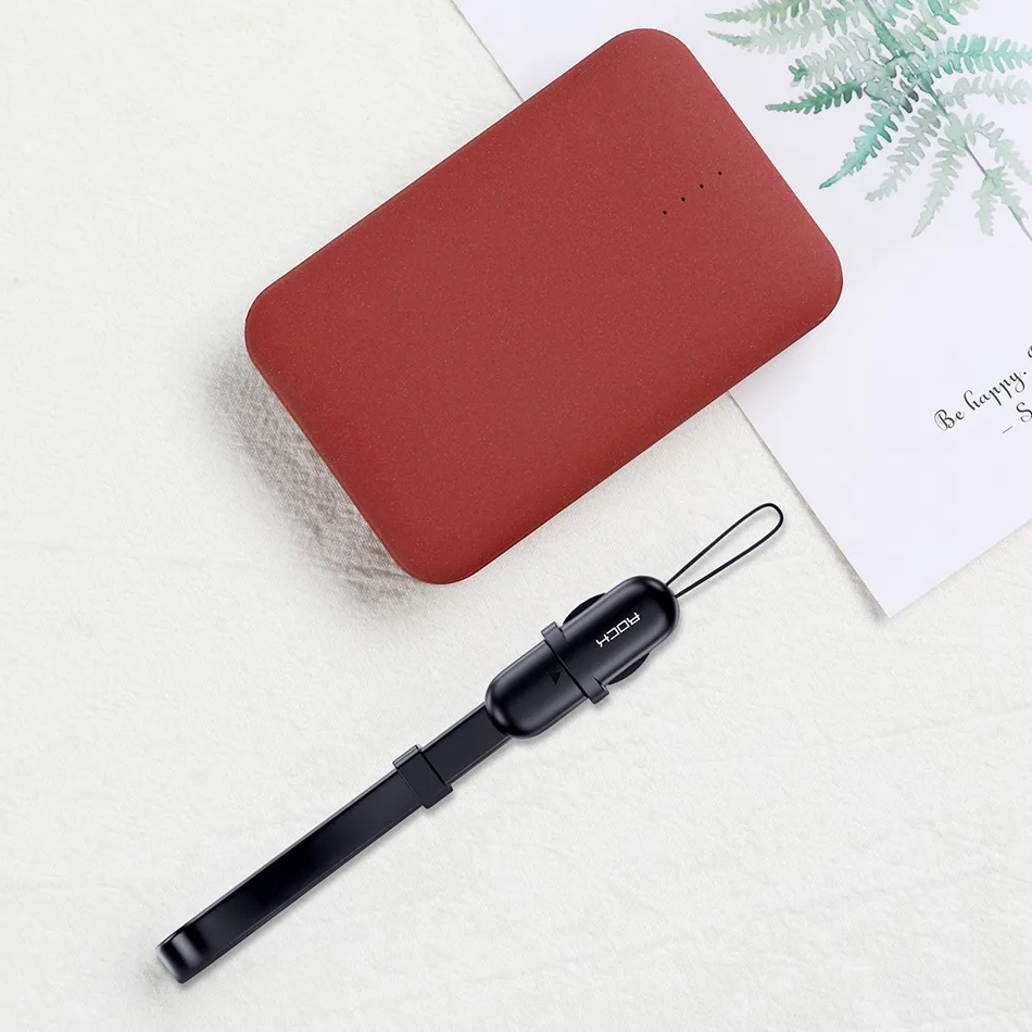 Rock портативный usb type C кабель для Xiaomi Redmi Note 8 Pro Быстрая зарядка USB C зарядное устройство кабель для мобильного телефона адаптер Tipe Kable