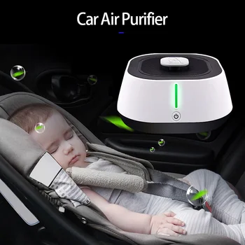 

Car Air Freshener Ozone Negative Oxygen Ion Air Purifier In Addition To Formaldehyde And PM2.5 Car Air Ionizer Clean