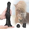 30cm Horse Dong Dildo Realistic Suction Cup Dick Sex Toys Extremely Long Big Soft Anal Horse Animal Penis for Women Men Sex Shop 1
