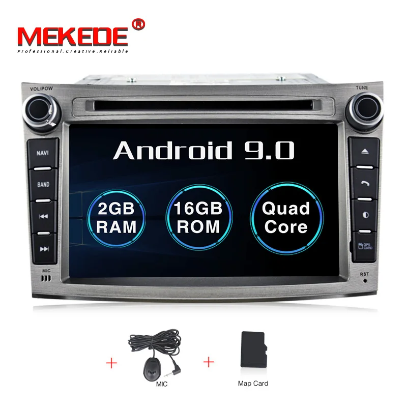 16G model MEKEDE 4G+ 64G Android 9,0 автомобильный Радио dvd-плеер мультимедиа для SUBARU OUTBACK 2008-2013 BT wifi gps RDS Wi-Fi - Цвет: 16G model