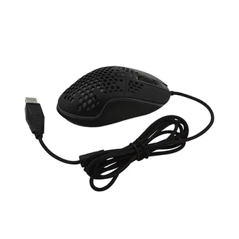 

Gaming Mouse Lightweight Wired 6400DPI Colorful RGB Backlit Light Hollow-out Games Mouse Optical Computer Mouse For Laptop PC