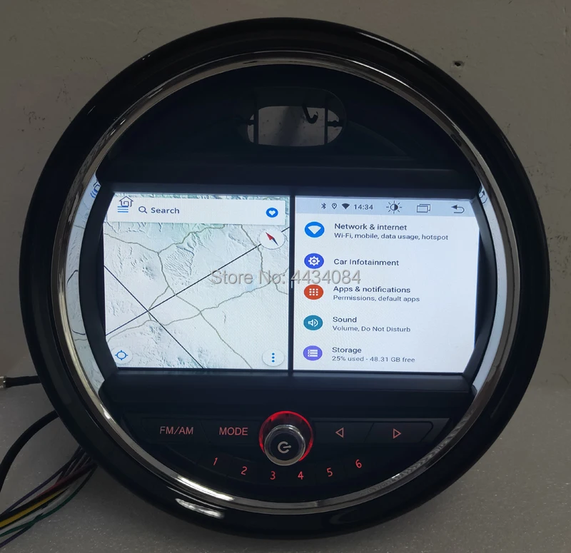 Ouchuangbo 4G Android 10 Audio GPS Radio CarPlay for Mini One Cooper F54 F55 F56 F57 NBT EVO 2014-2020 DSP 8 Core 64GB Head Unit