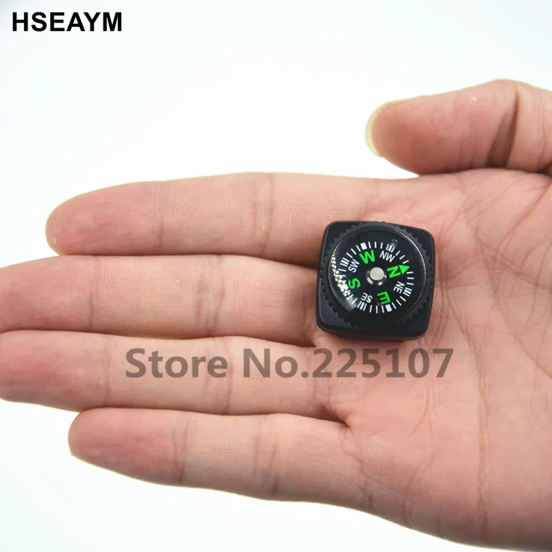 HSEAYM 20mm Leather Case Compass Watch Ribbon Car Camping Hiking Pointing Guide Portable Handheld Compass|compass watch|compass portableportable