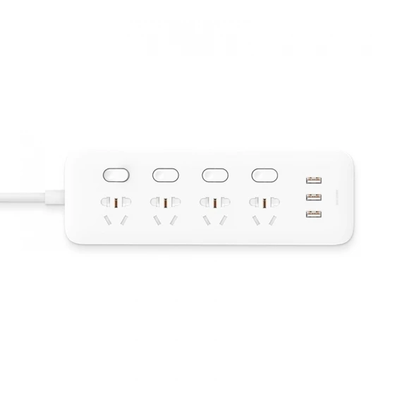 Зеленый Xiao mi jia блок питания с переключателем управления 3 USB 4 порта большой разъем патч-плата ЕС 2500 Вт для mi Home - Цвет: Зеленый