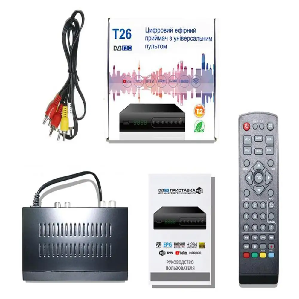 

DVB-T2 set-top box, digital TV HD set-top box,