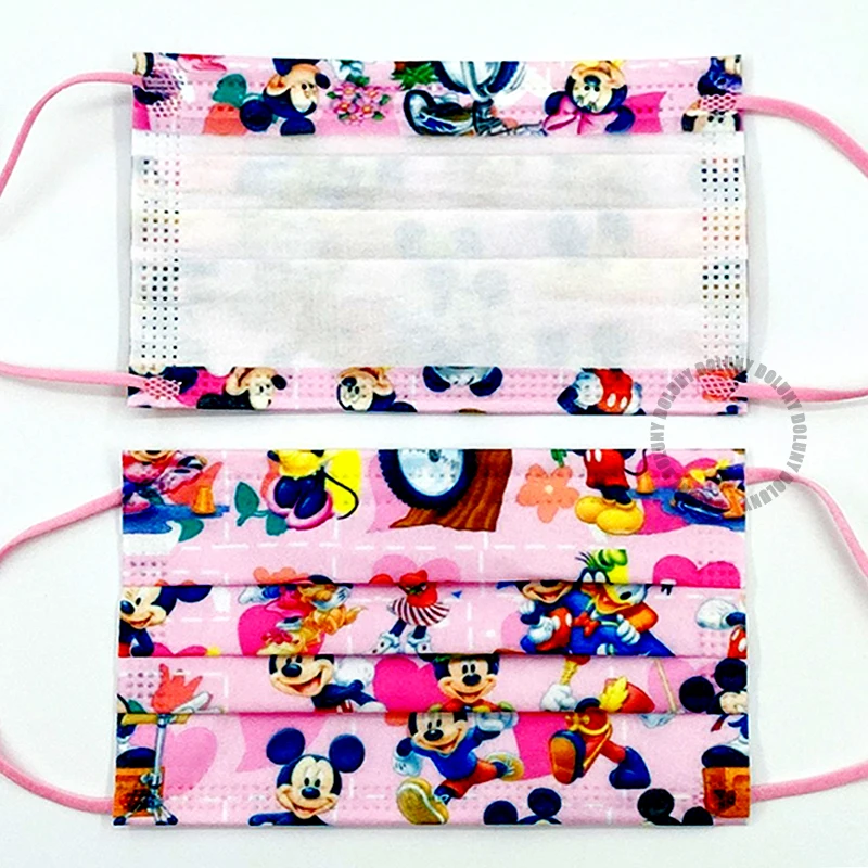 Рисунок 3 - Одноразовая маска розового цвета