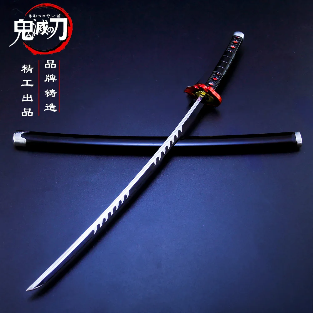 Cosplay&ware 255mm Anime Demon Slayer Cosplay Props Kimetsu No Yaiba Kamado Tanjirou The Katana Wheel Sword With Sheath Decoration -Zentai shop online Ha16c579a1dd84b6982ee7c6fa9d3a8beM.jpg