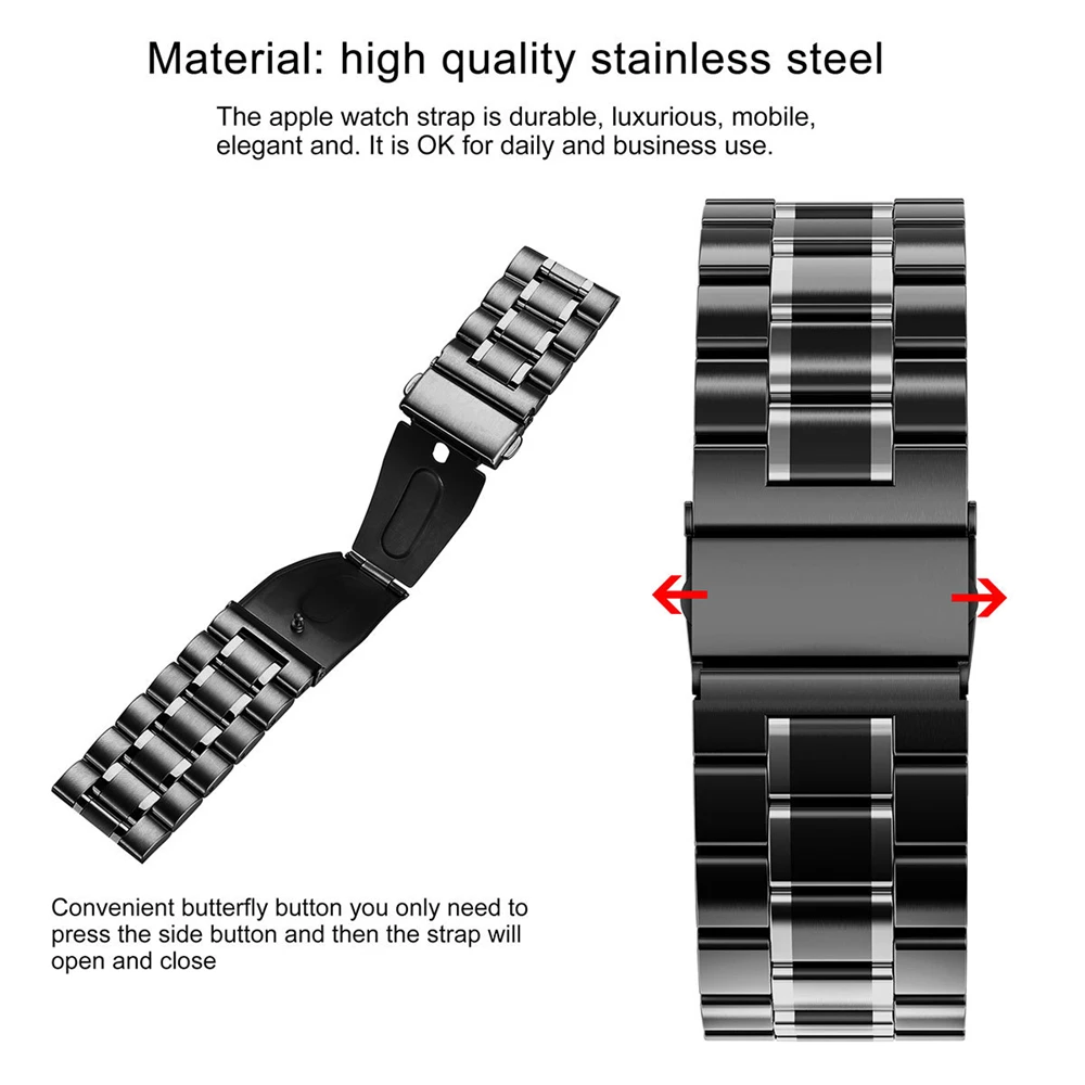 Ремешок для apple watch Series 3 4 5 band 40 мм 44 браслет iwatch 42 38 cinturino|Ремешки часов| |