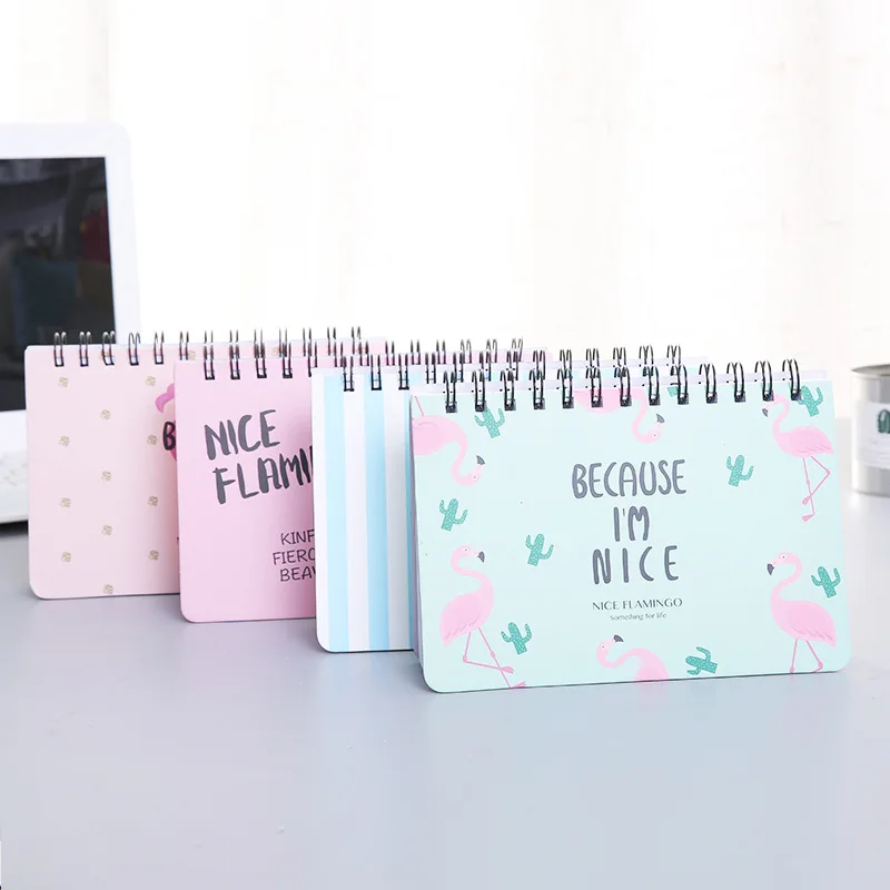 

18.5*12.5cm Cute Coil Cartoon Animal Weekly Plan Notebook Promotion School Office Supplies Gift Paper Notepad To Do List Planner