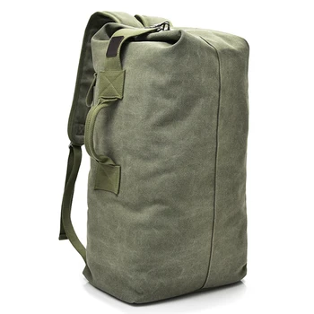 

Large Capacity Rucksack Man Travel Bag Mountaineering Backpack Male Luggage Boys Canvas Bucket Bags Men Backpacks