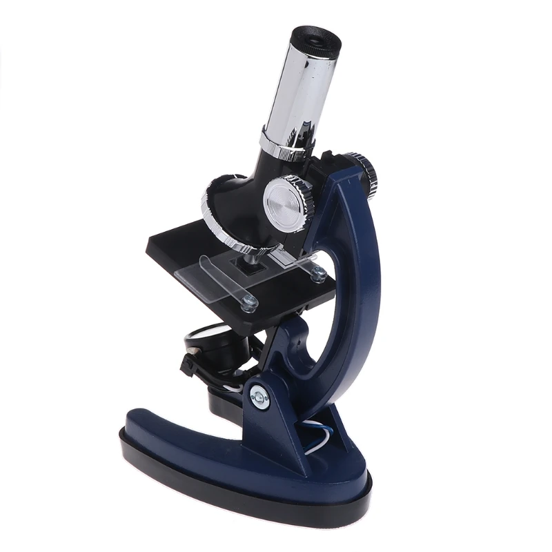 Детский Биологический микроскоп, набор для студентов, обучающая игрушка 100x 600x 1200x U1JB