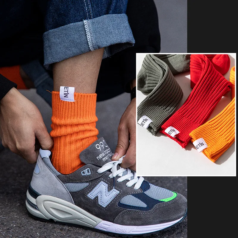 Solid color man british style multi week dress mens socks combed Cotton Businness Casual Excellent Quality Breathable Male sock