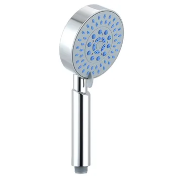 

Multi-Layered Electroplated Function Handheld Shower Head Bathroom Accessories Round ABS Nozzle Filter File Holding Showerhead