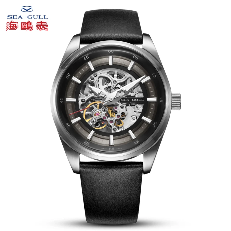 819.92.6076 seagull luxury brand watch automatic watch men mechanical watch man watch Full hollow mechanical Business watch 819.92.6076 - Цвет: 819.92.6076