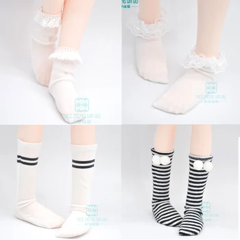 

BJD dolls accessories fits SD DD MSD YOSD MYOU 1/6 1/4 1/3 BJD Doll Striped stockings