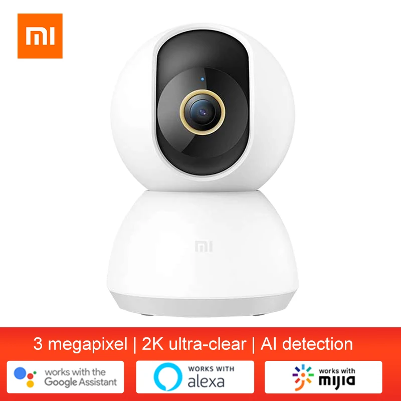 Умная IP-камера Xiaomi Mi 360 ° 2K 1296P угол обзора градусов | Безопасность и защита