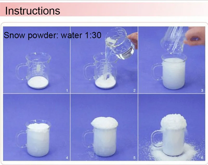 1 пакет «Холодное сердце» с изображением снежинок искусственный снег Instant Snow Powder искусственный Снеж. Порошок пушистый Снежинка для рождественской вечеринки украшение Год Вечерние E