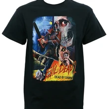 Auténtico mal muerto 2 muertos al amanecer tailandés película camiseta cartel S-2Xl nueva camiseta Retro