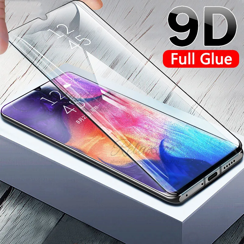 9D закаленное стекло для Samsung Galaxy A50 A70 A505F A705F Защитная пленка экрана на A10 A20 A20E A30 A40